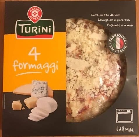 Marque Repère Pizza italienne 4 fromages packshot