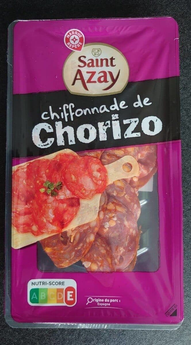 Marque Repère Chiffonnade de chorizo packshot