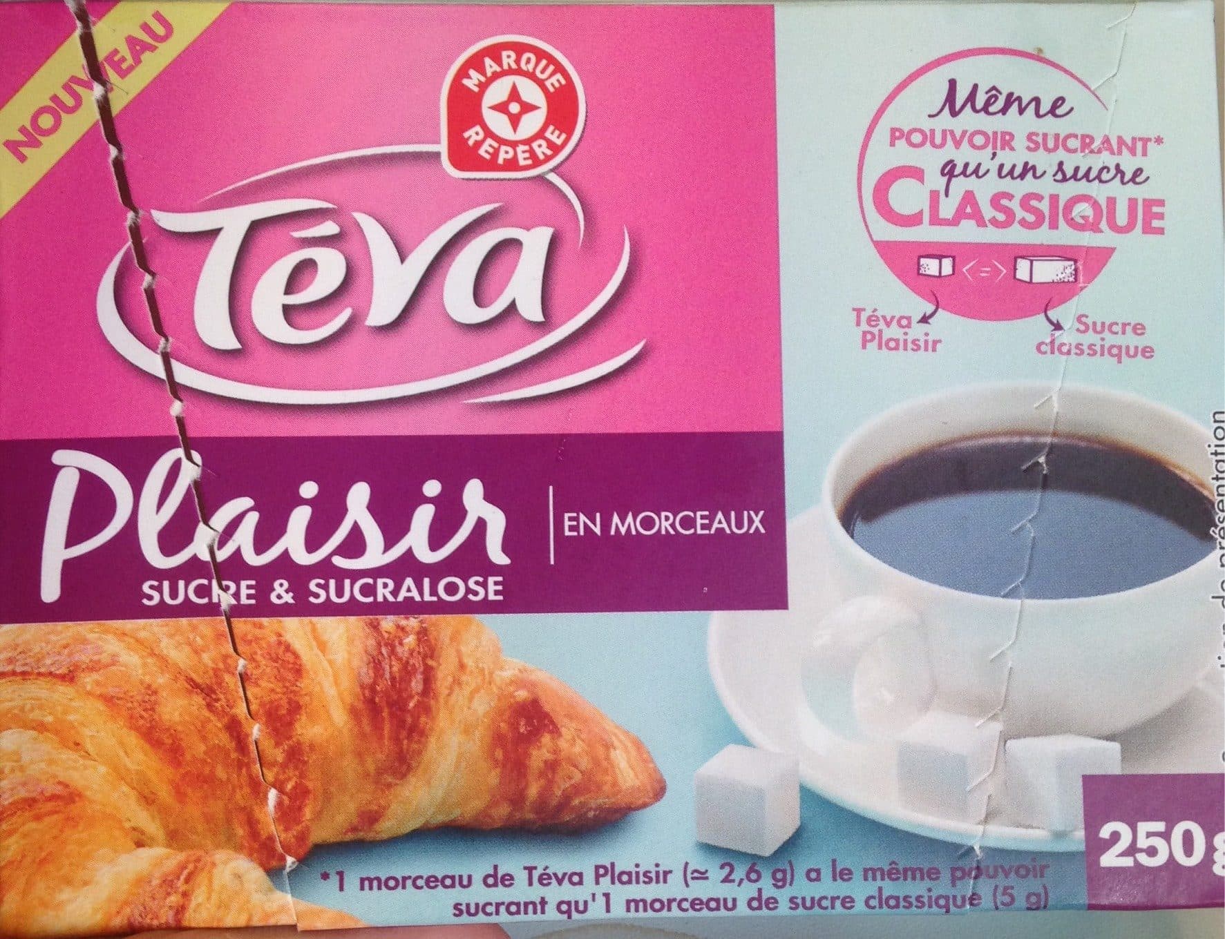 Marque Repère Sucre et sucralose en morceaux packshot