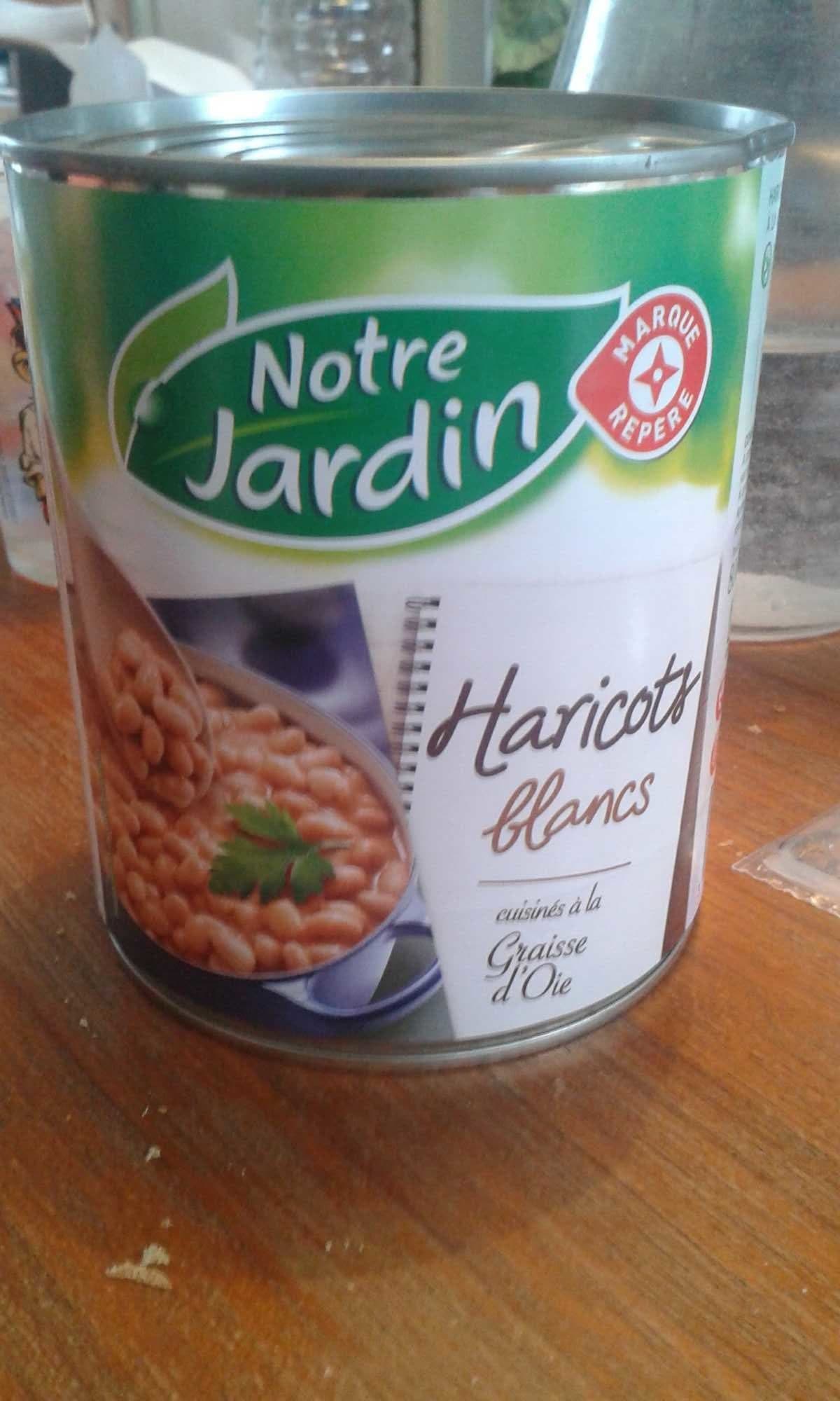 Marque Repère Haricots blancs cuisinés à la graisse d'oie packshot