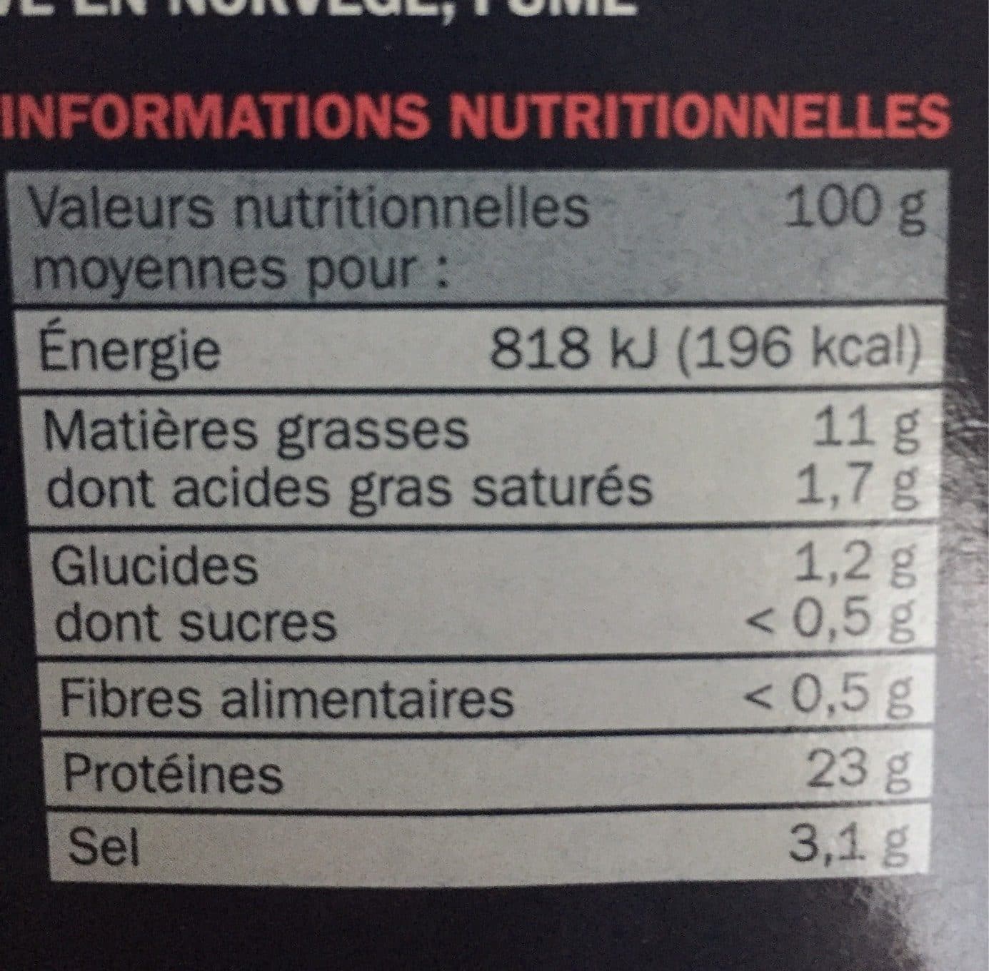 Marque Repère Dés de saumon fumé nature packshot