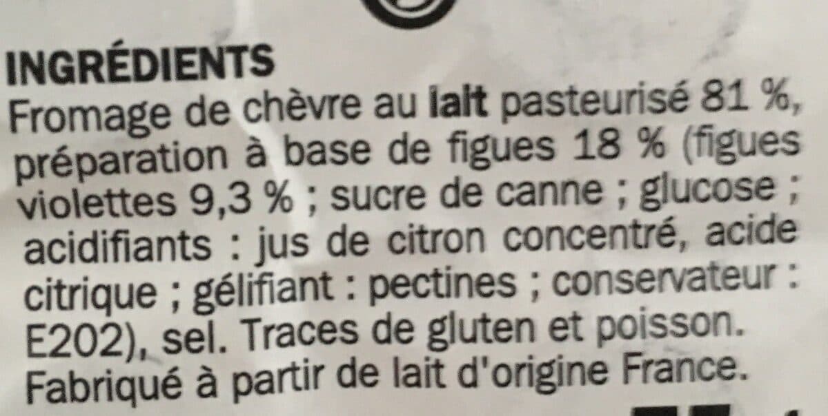 Marque Repère Billes de chèvre fourrées figue x 16 packshot