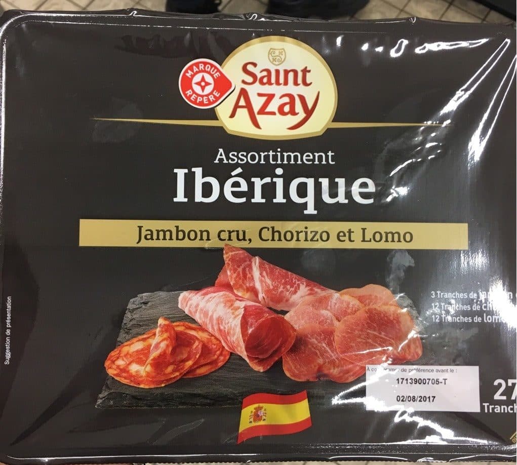 Marque Repère Assortiment ibérique 27 tranches packshot