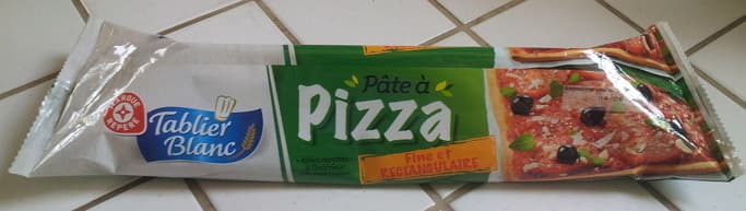 Marque Repère Pâte à Pizza fine et réctangulaire packshot