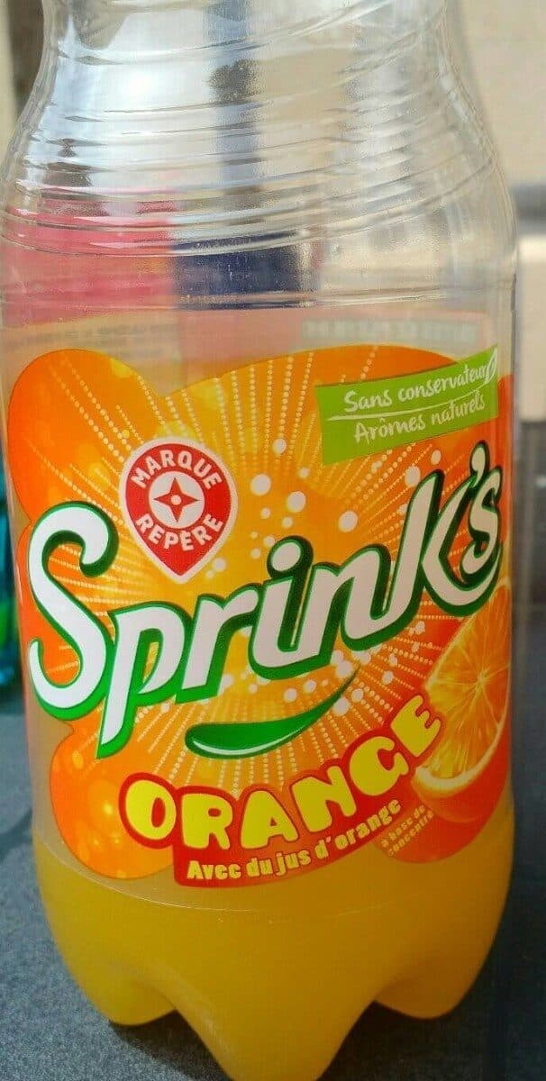 Marque Repère Jus d'orange gazeuse packshot