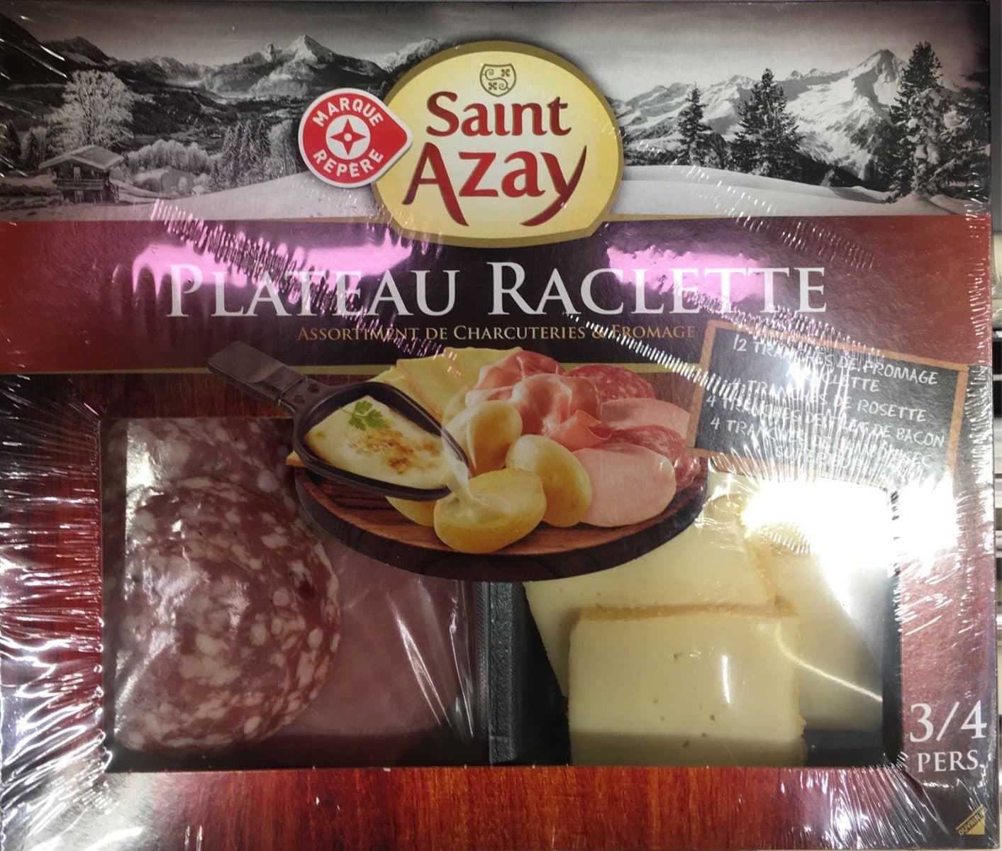 Marque Repère Plateau raclette packshot
