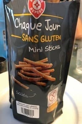Chaque Jour Sans Gluten Mini sticks sans gluten packshot