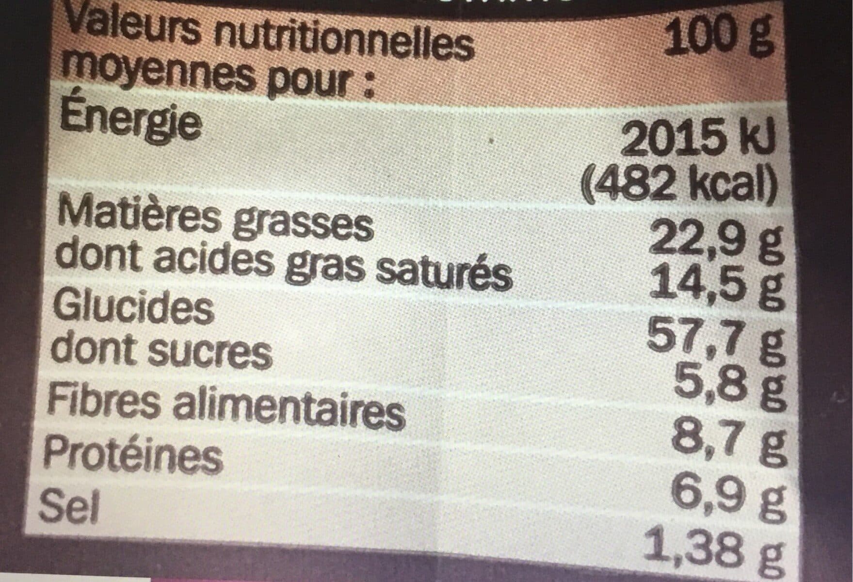 Marque Repère Biscuits salés à la tomate et aux olives noires packshot
