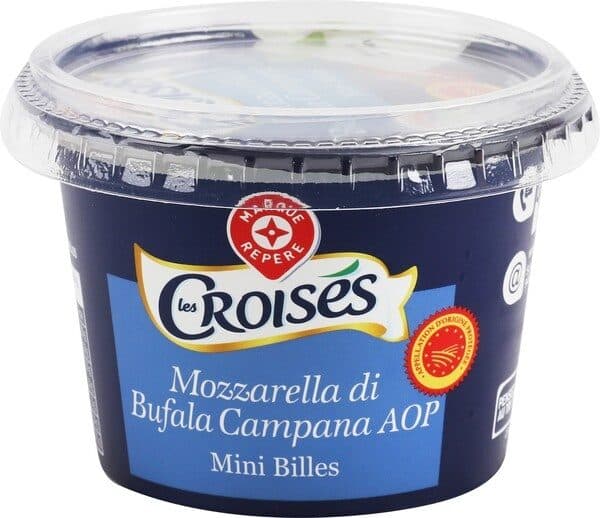 Marque Repère Mini billes de mozzarella di Bufala x 12 packshot