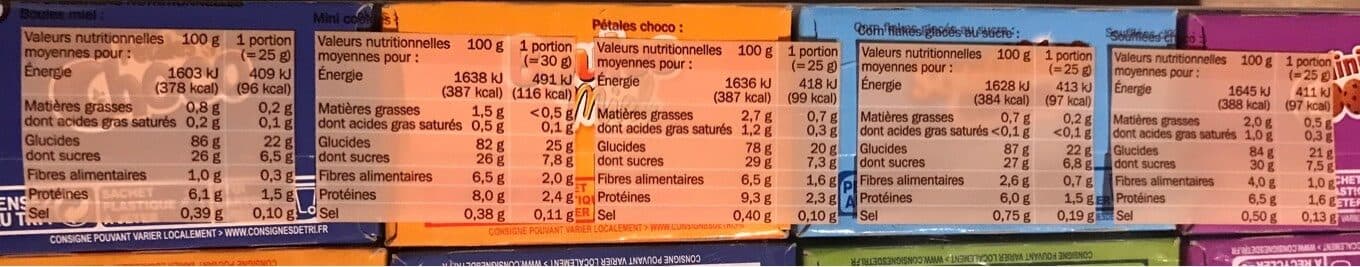 Marque Repère Mini céréales x 8 packshot
