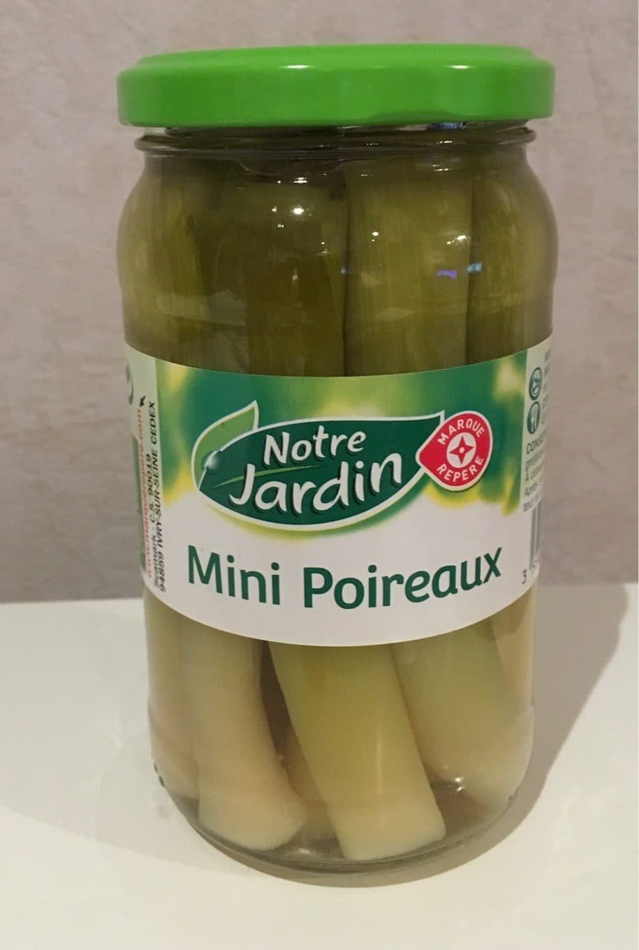 Marque Repère Minis poireaux - bocal packshot