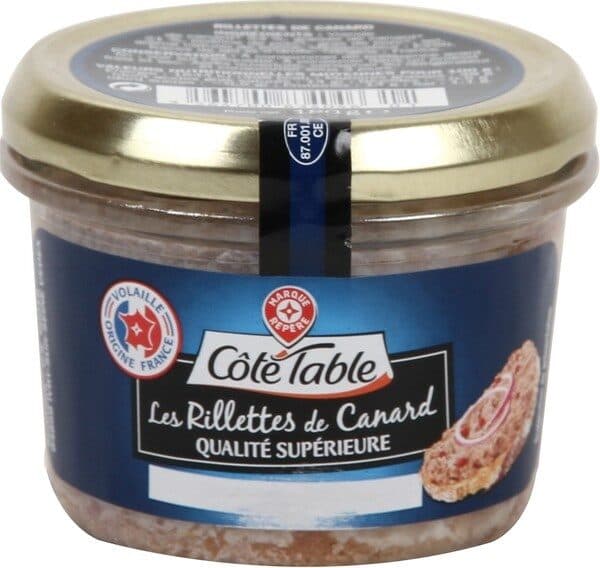Marque Repère Rillettes de canard packshot