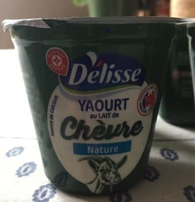 Délisse Yaourt au lait de chèvre nature 4 x 125 g packshot