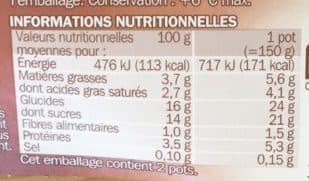 Délisse Yaourts gourmands au lait entier sur lit de châtaigne packshot