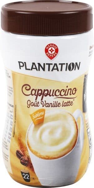 Marque Repère Cappuccino Goût Vanille Latte packshot