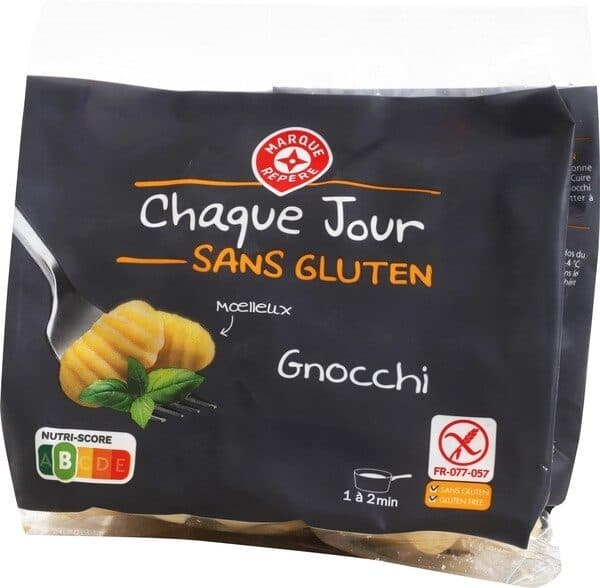 Chaque Jour Sans Gluten Gnocchi sans gluten packshot