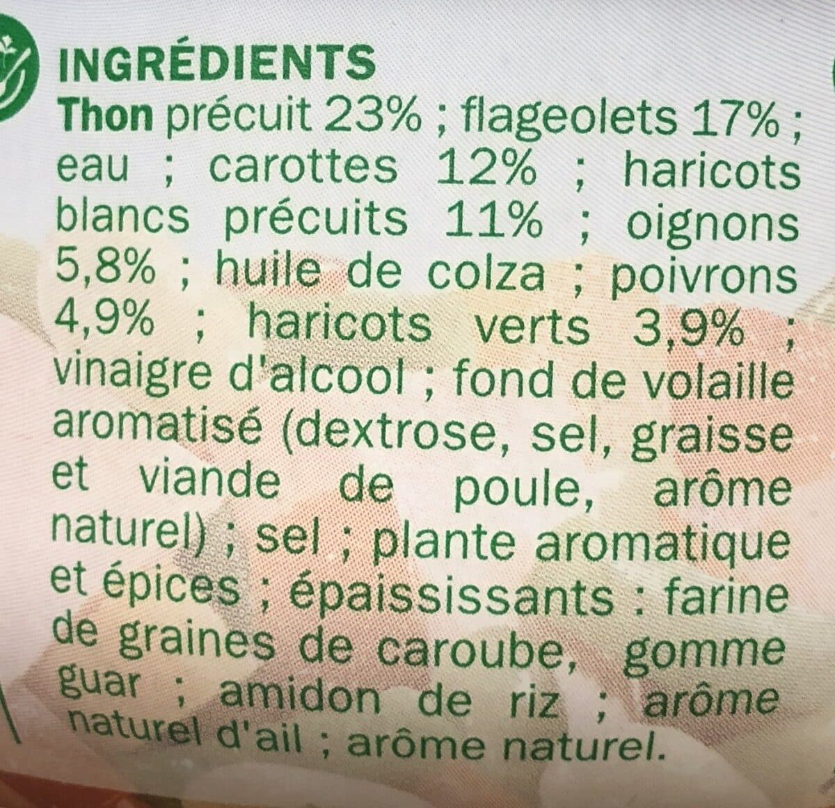 Marque Repère Salade paysanne au thon packshot