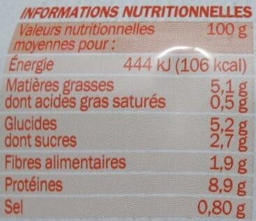 Marque Repère Salade catalane au thon packshot