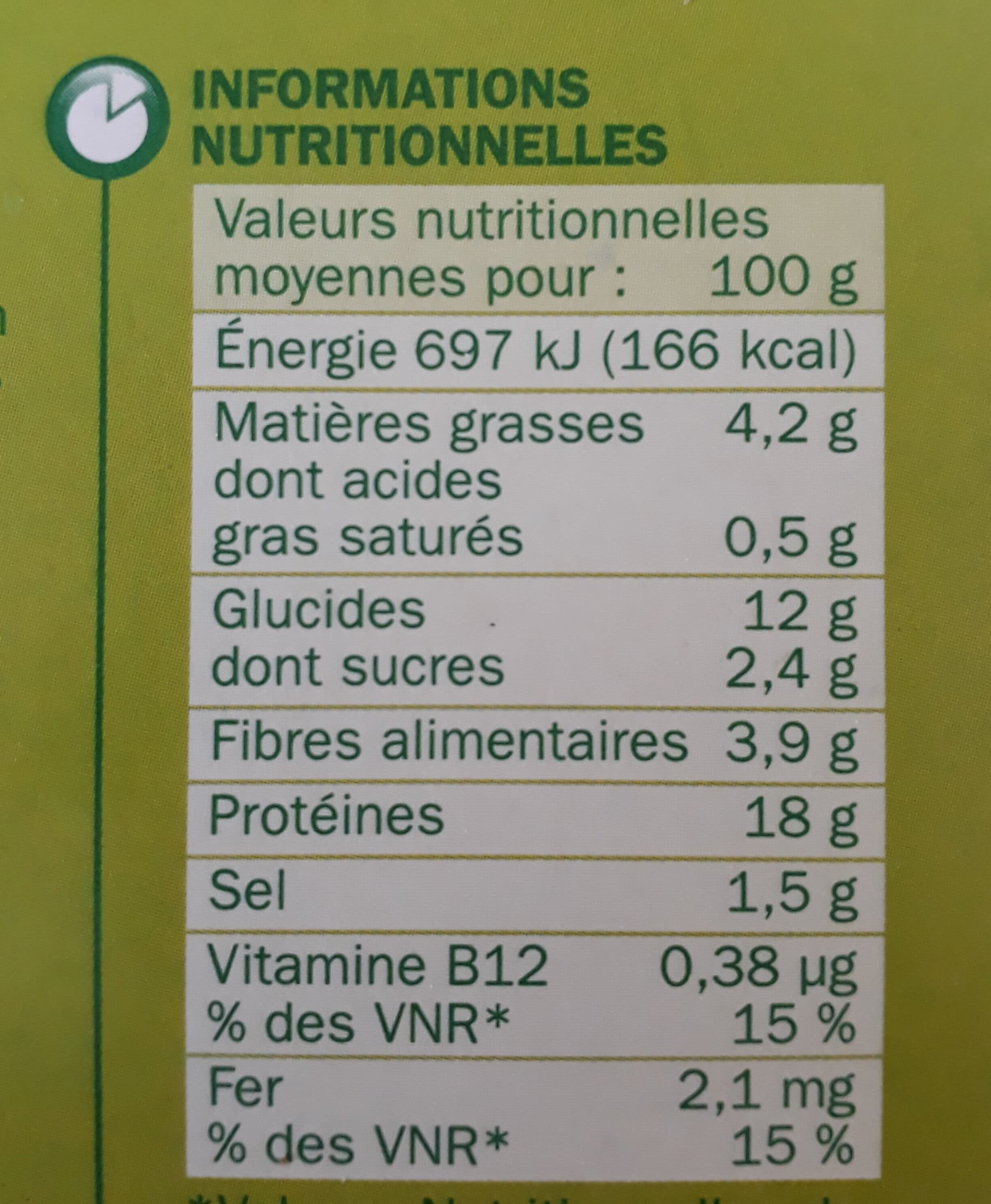 Marque Repère Steak burger végétarien packshot