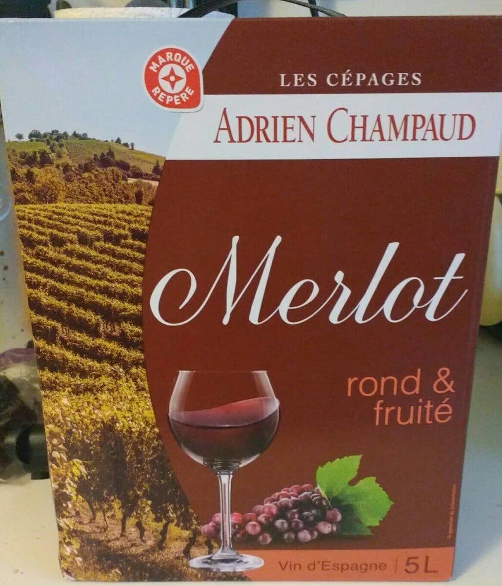 Marque Repère Vsig cépage merlot - bag-in-box® packshot