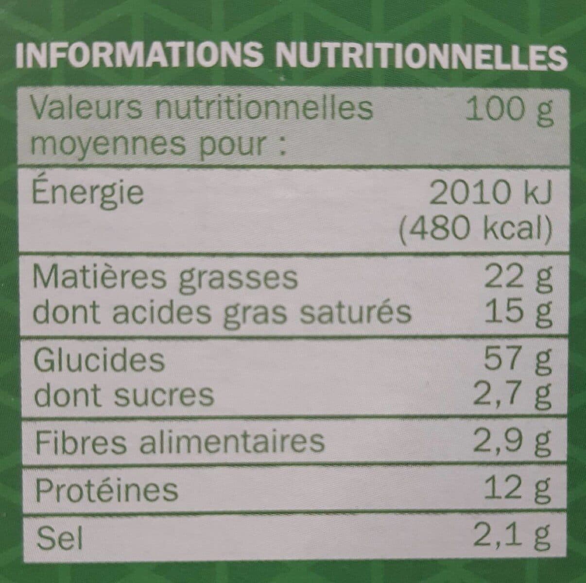 Marque Repère Les Flûtes Goût Chèvre Romarin packshot