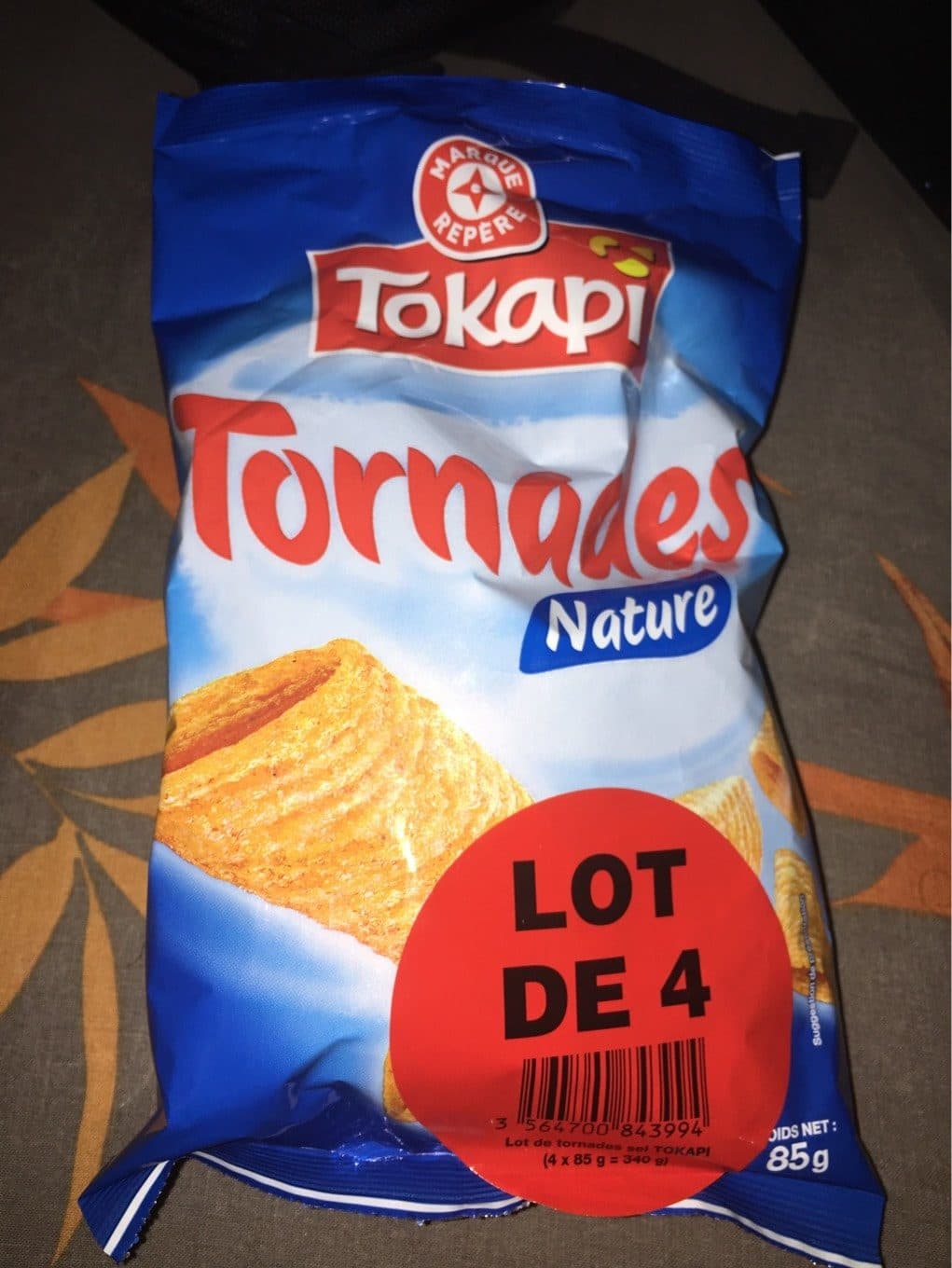 Marque Repère Tokapi - Tornades nature packshot