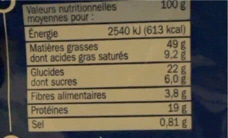 Marque Repère Noix de cajou grillées et salées packshot