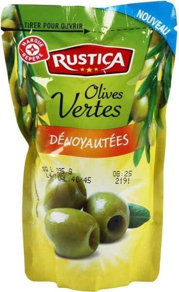 Marque Repère Olives vertes dénoyautées packshot