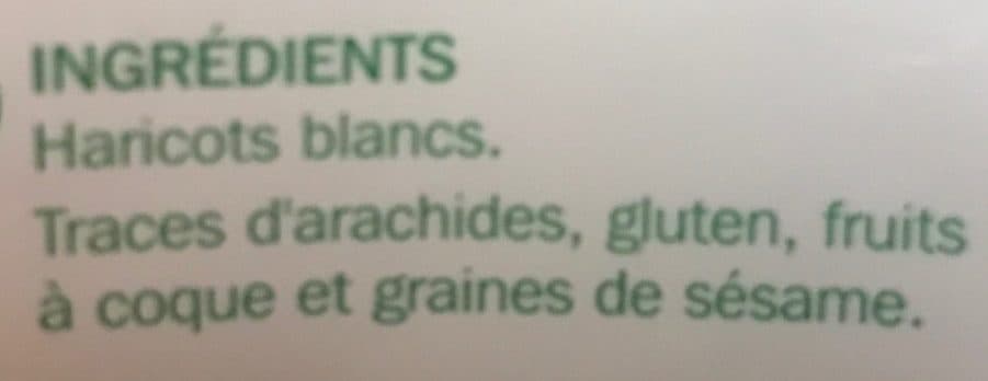 Marque Repère Haricots blancs packshot