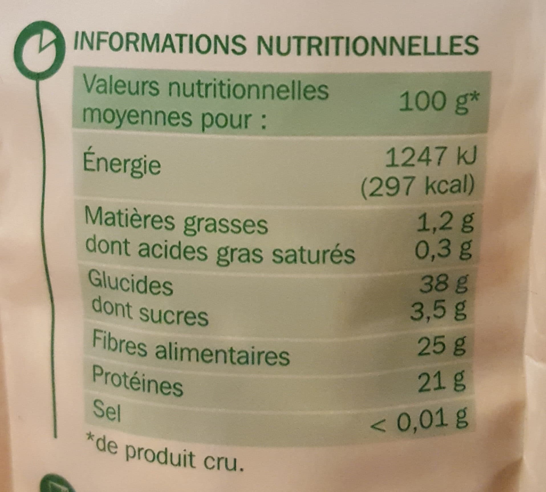 Marque Repère Haricots blancs packshot