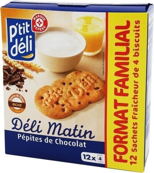 Marque Repère Déli Matin Pépites de chocolat packshot