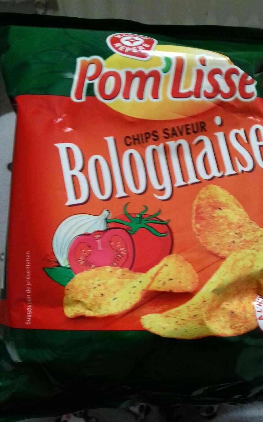 Marque Repère Chips saveur bolognaise packshot