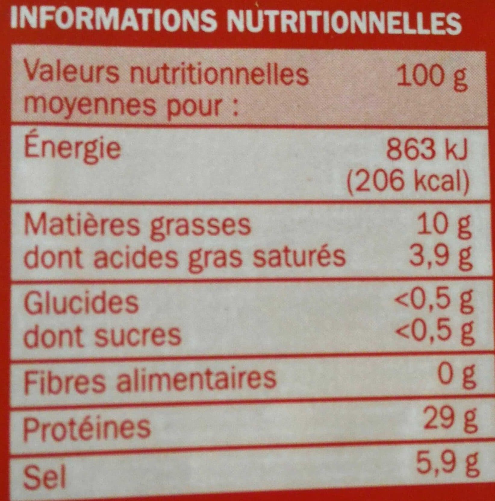 Marque Repère Jambon serrano packshot