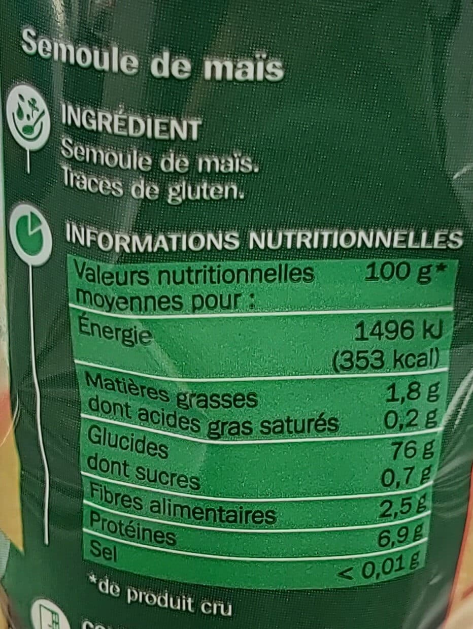 Marque Repère Polenta packshot