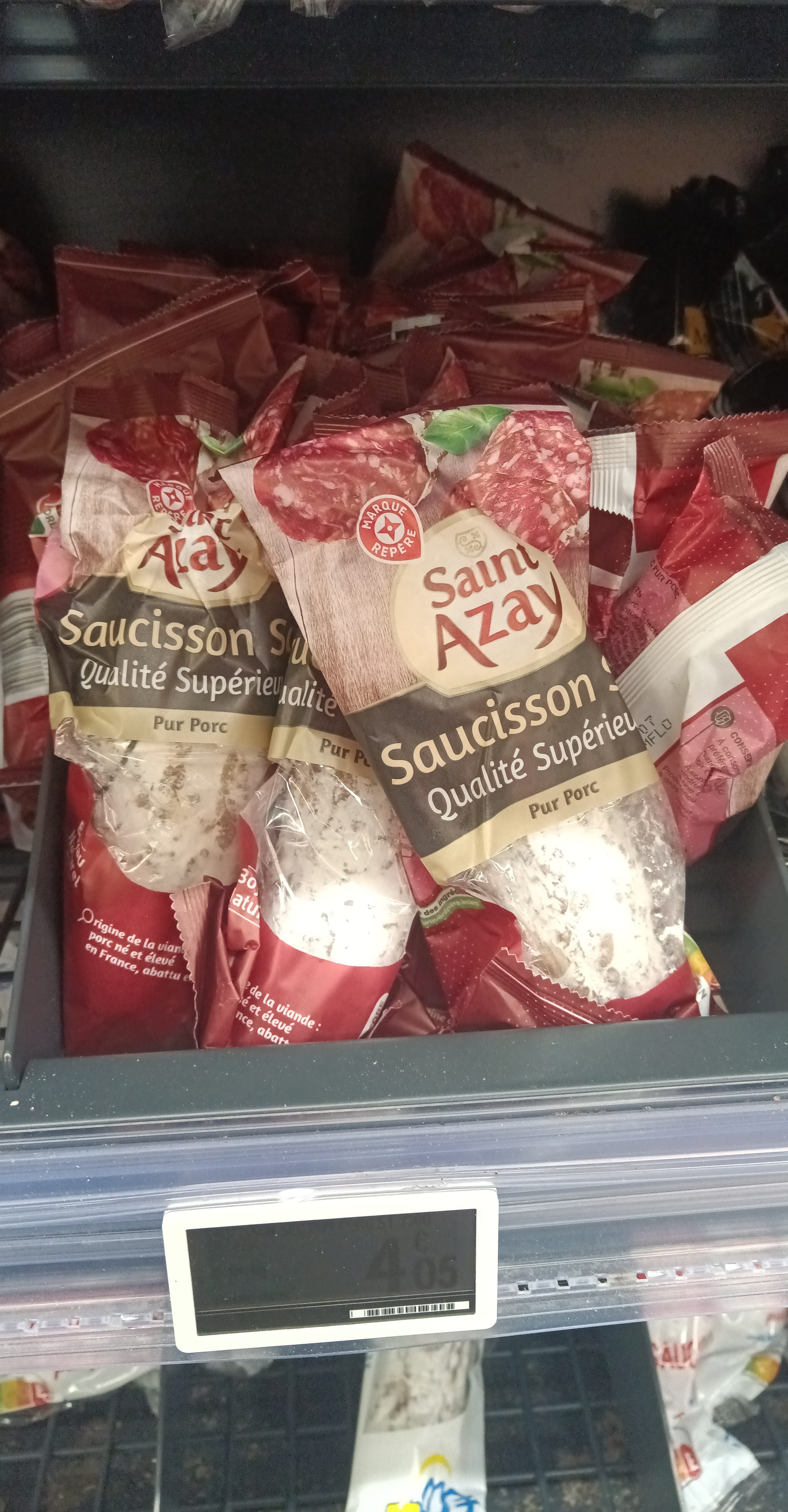 Marque Repère Saucisson sec pur porc packshot
