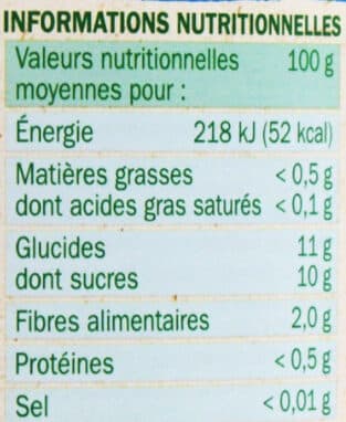 Marque Repère Spécialité Pomme vanille packshot