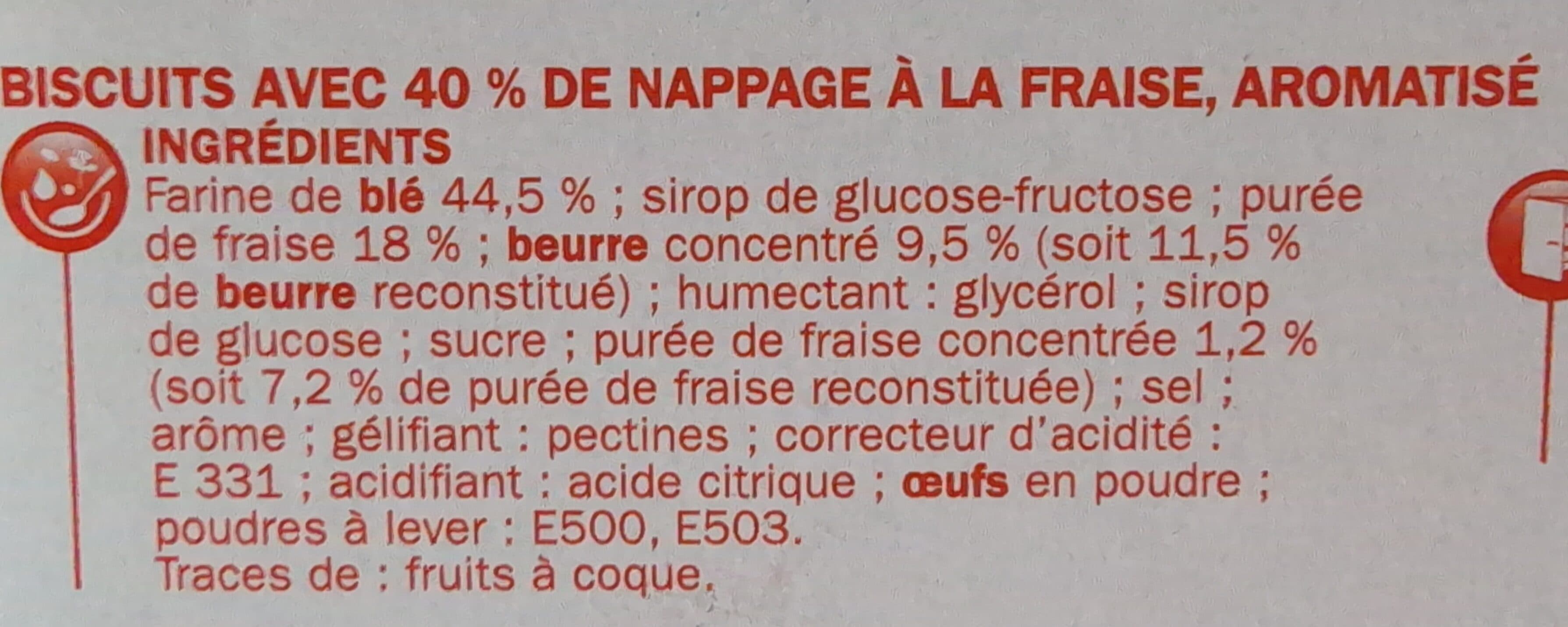 Marque Repère Tartelettes à la fraise packshot