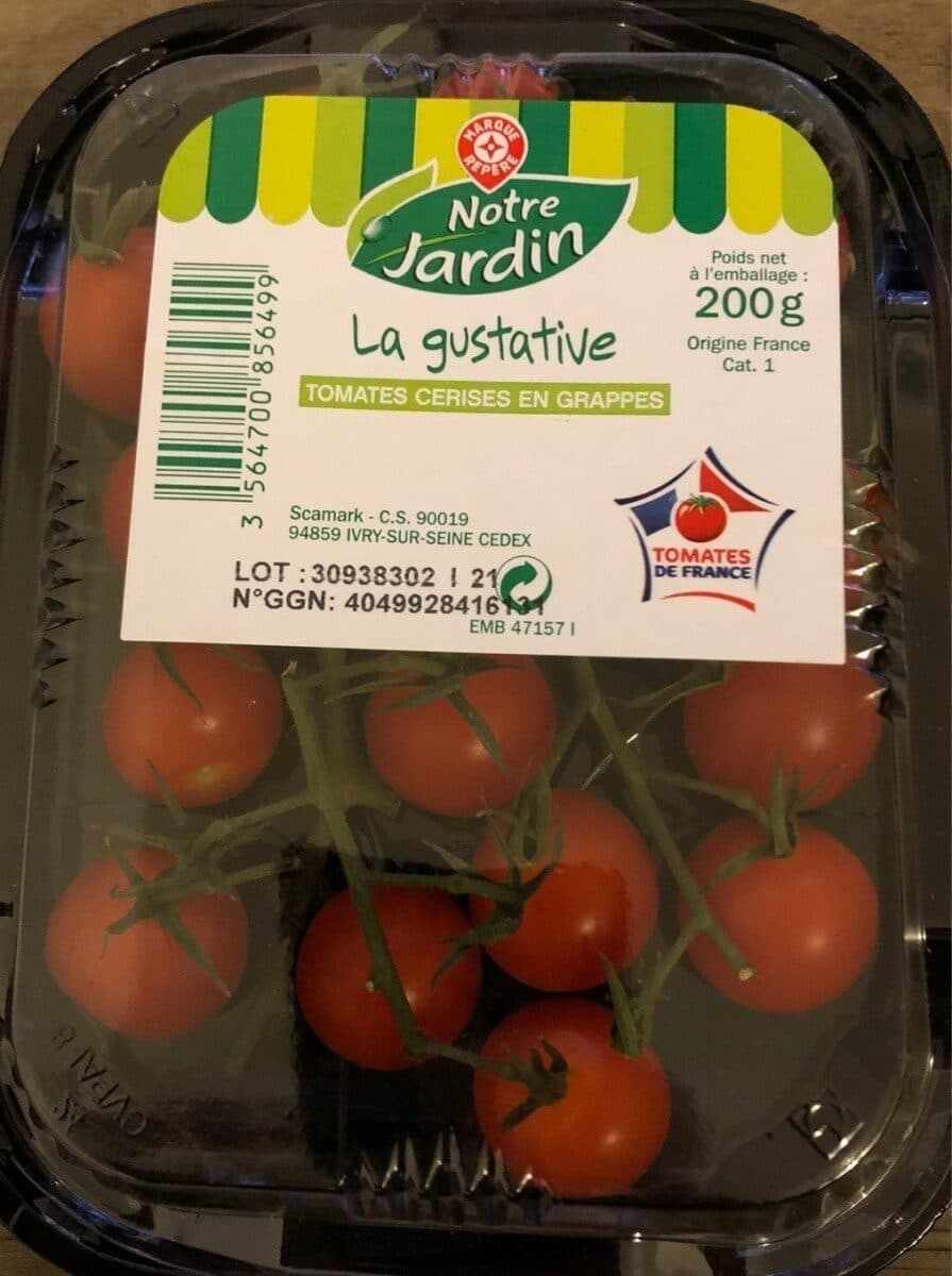 Marque Repère Tomates cerise en grappes - Notre jardin packshot