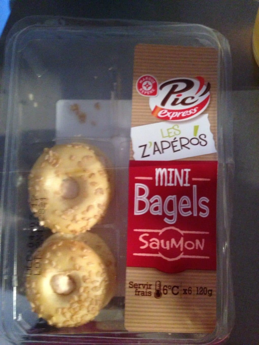 Marque Repère Mini bagels saumon packshot