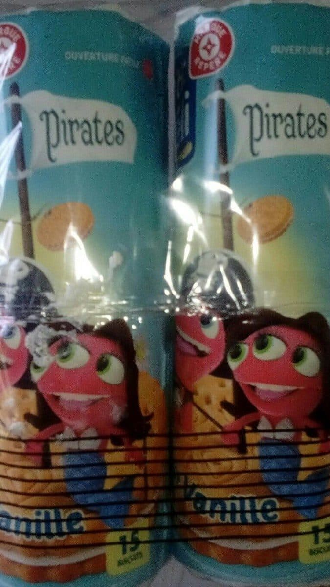 Marque Repère Biscuit Gout fourré vanille packshot