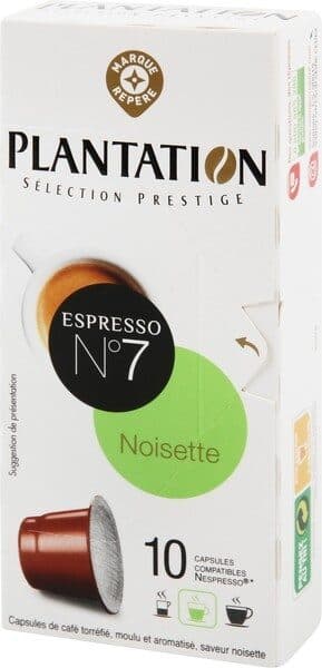 Marque Repère Capsules de café noisette x 10 packshot