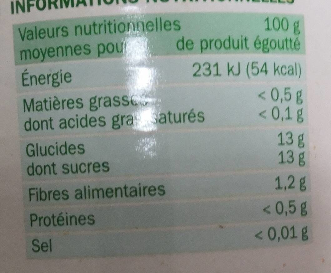 Marque Repère Ananas en tranches entières au jus naturel packshot