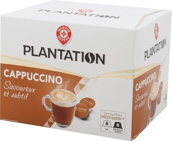 Marque Repère 8 capsules cappucino packshot