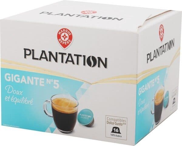 Marque Repère Capsules de café Dolce Gusto gigante x 16 packshot