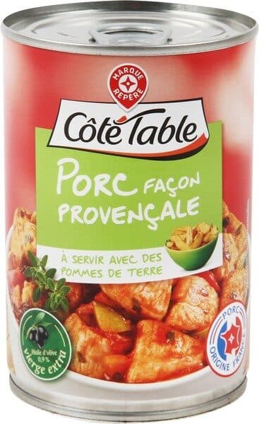 Marque Repère Porc à la provençale packshot