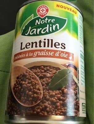 Marque Repère Lentilles cuisinées à la graisse d'oie packshot