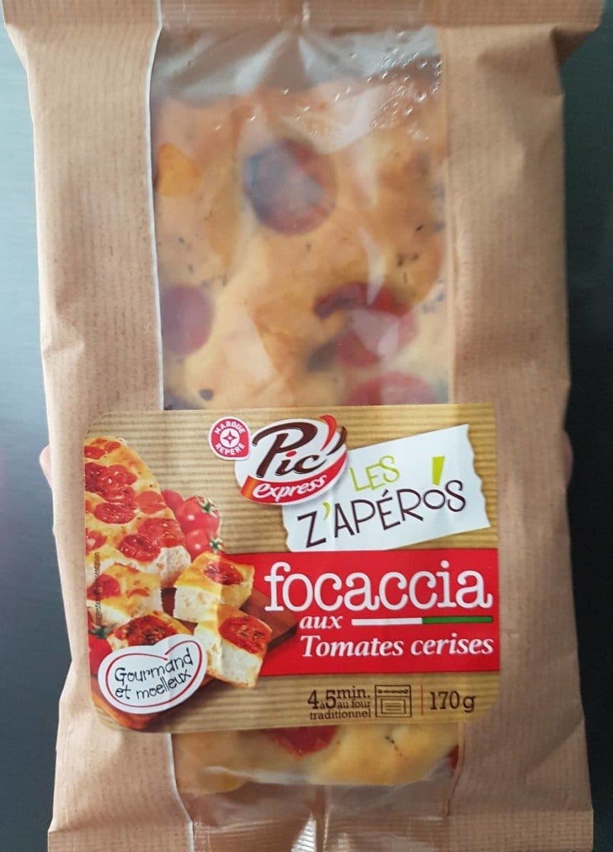 Marque Repère Focaccia aux tomates cerises packshot