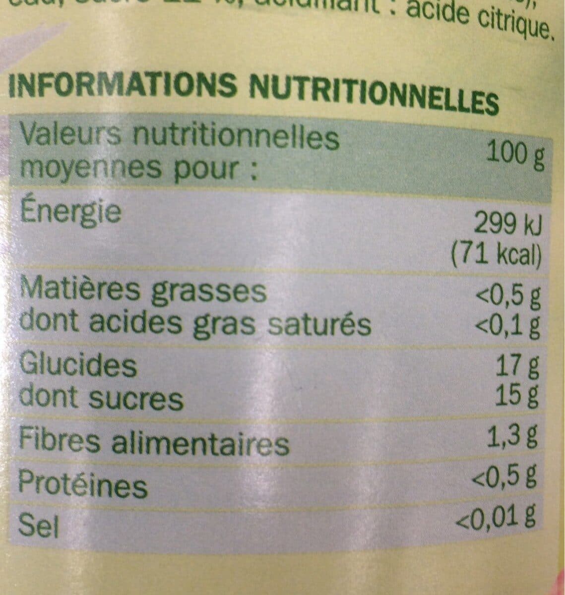 Marque Repère Cocktail 4 fruits au sirop packshot