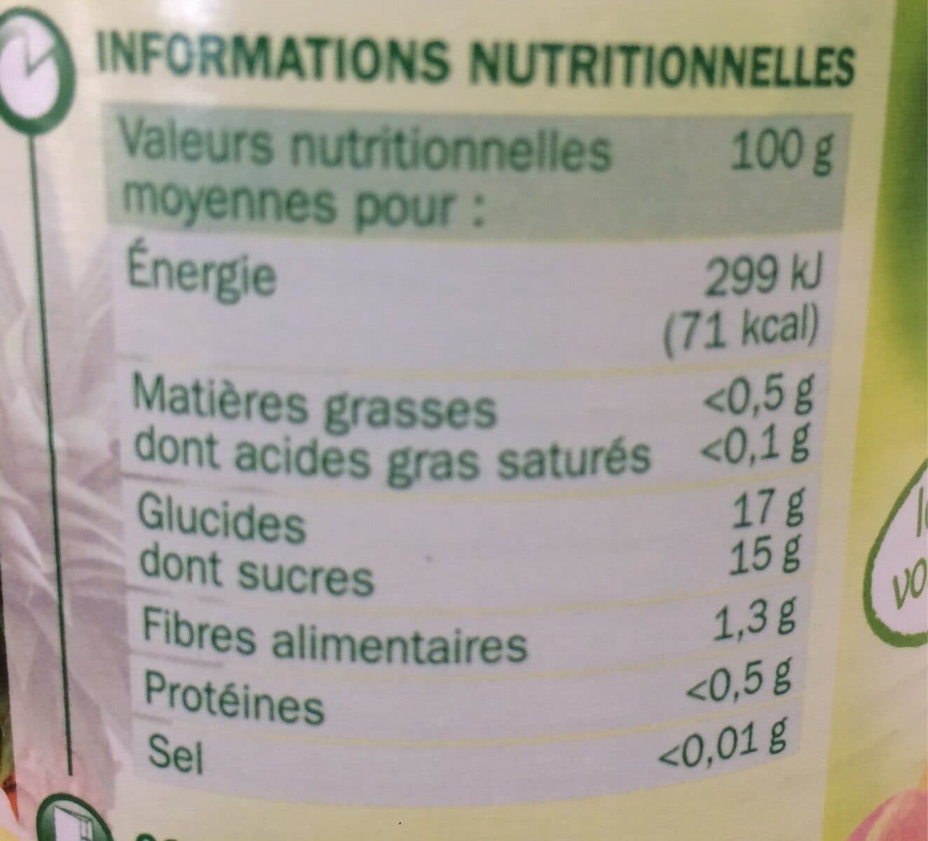 Marque Repère Cocktail 4 fruits au sirop packshot