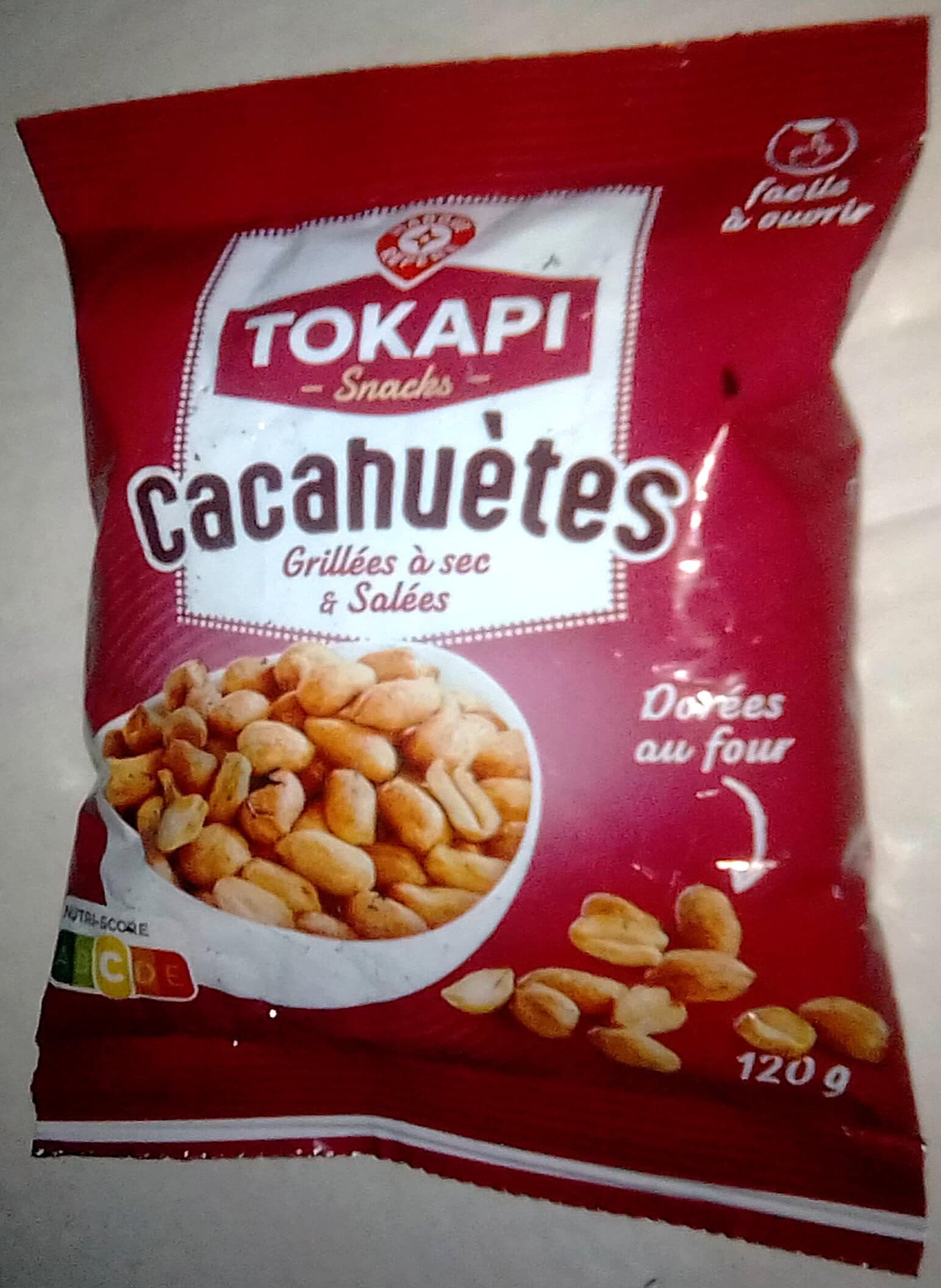 Marque Repère Cacahuètes Grillées à sec & Salées packshot